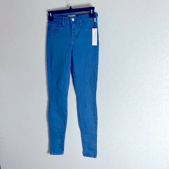 NEW L’AGENCE Margarite high Rise women blue jeans size 24